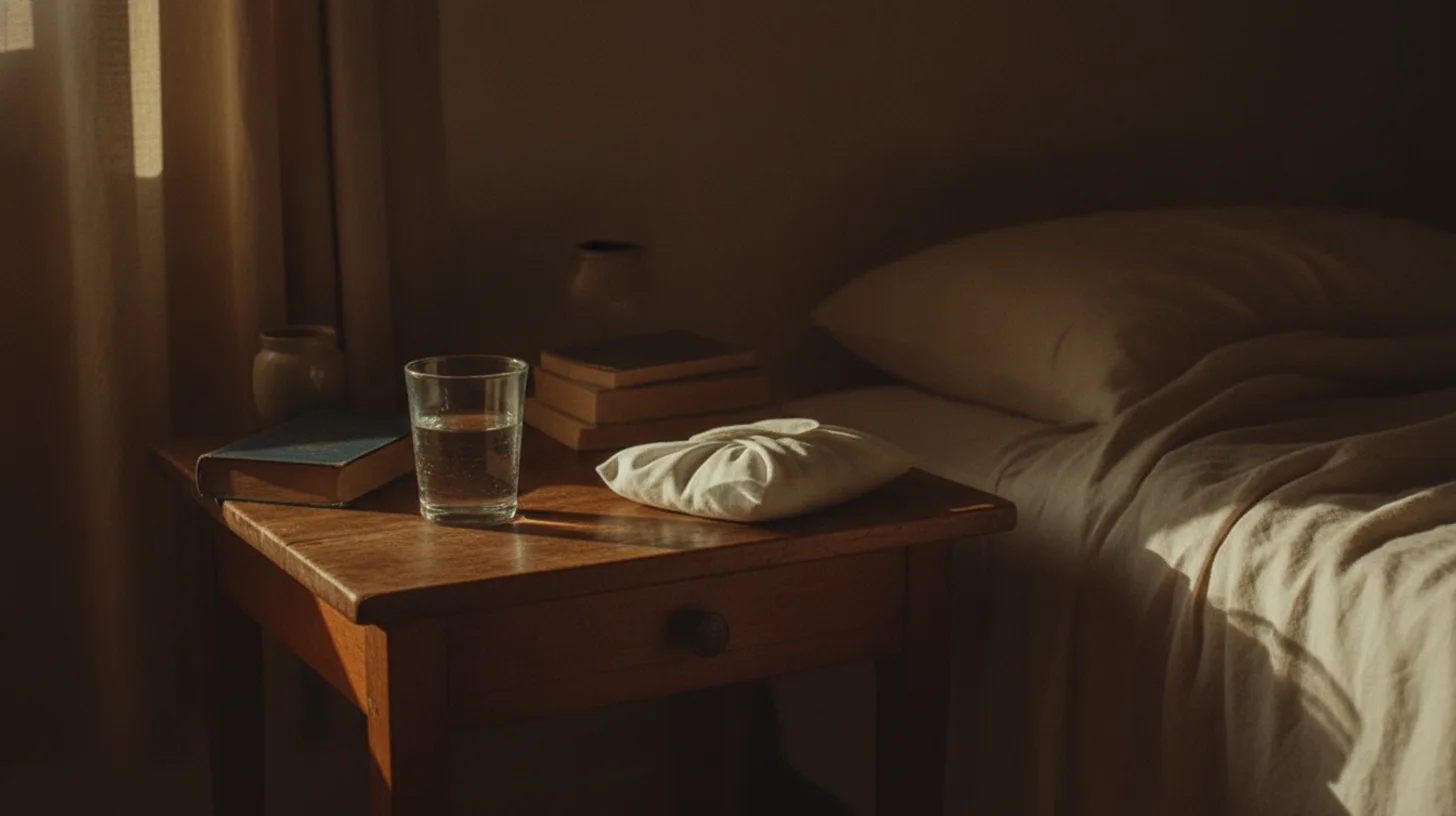Person drinking water and resting, managing headache during Suboxone treatment