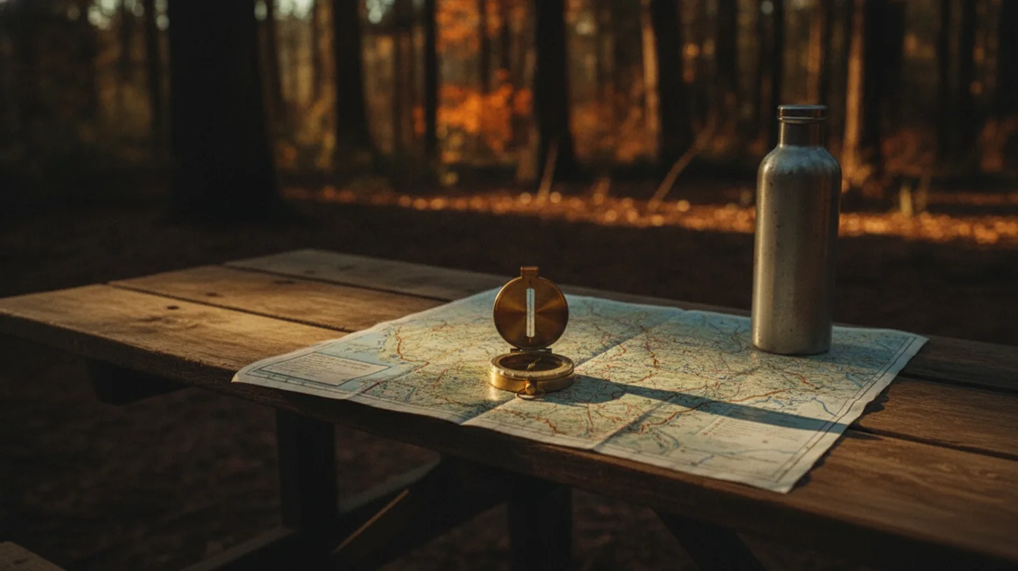Warm morning light across a clean table with a journal and coffee cup, symbolizing hope and new beginnings in recovery